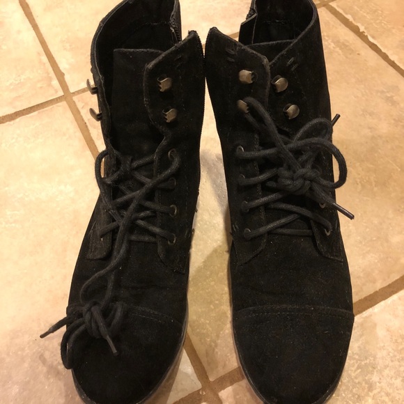 Combat boots with zipper - Picture 2 of 3